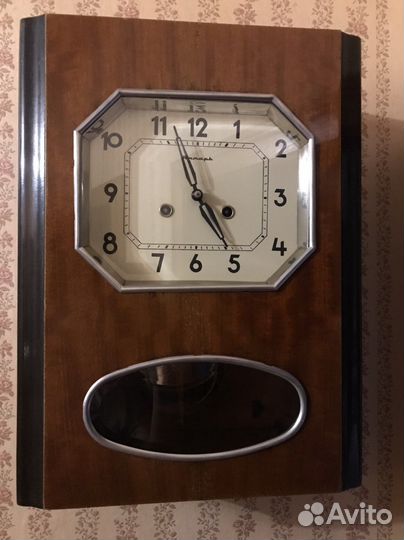 Часы очз СССР с боем, Янтарь