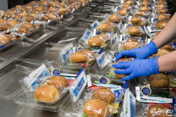 Фасовщик/ца в аэропорт с 3х раз питанием Москва