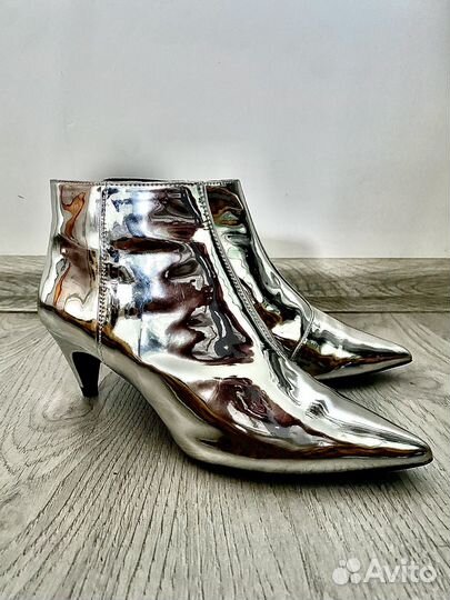 Ботильоны zara 37 размер оригинал