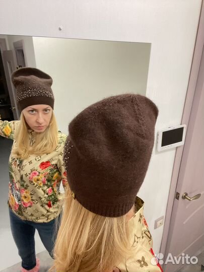 Шапка зимняя женская