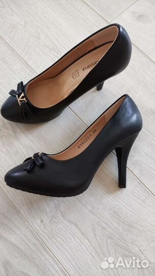 Туфли кожаные женские 39 размер