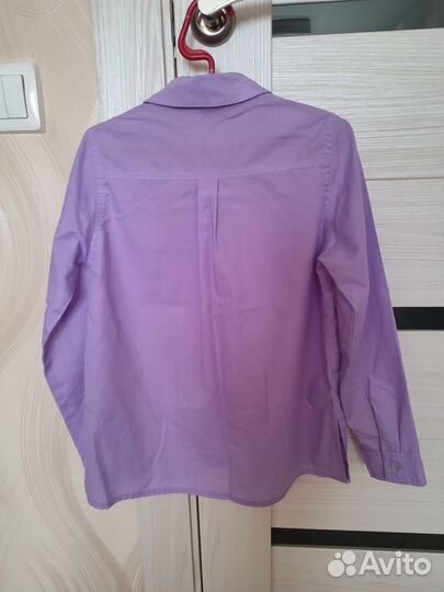 Блузка (рубашка для девочки) р. 122-128