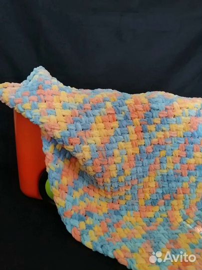 Плед детский плюшевый