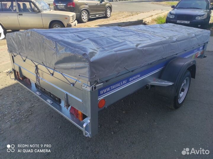 Легковой прицеп 3000*1500 мм с тентом