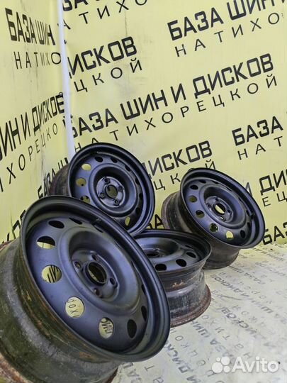 Штампованные диски R15 4x100 6J ET 48 Цо 54.1