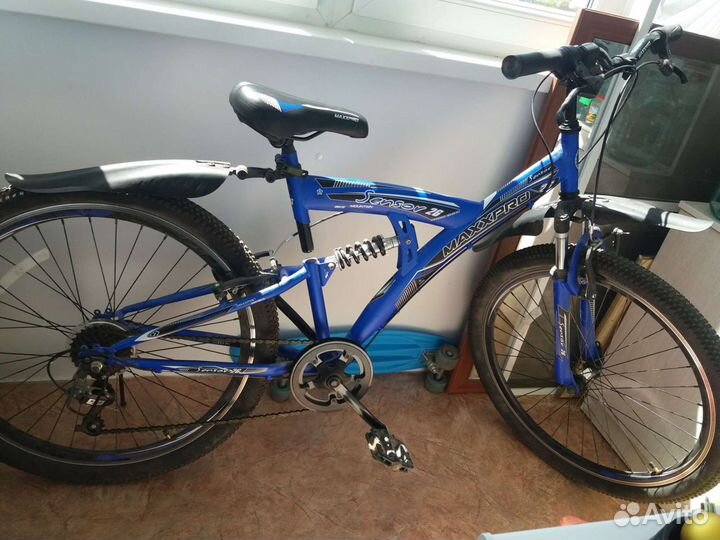 Велосипед maxxpro sensor Синий