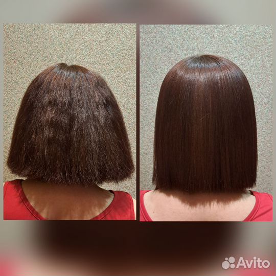 Кератиновое выпрямление волос,ботокс для волос