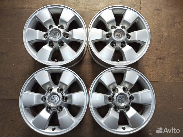 Диски 16 6х139,7 ET30 оригинал Тойота из Японии