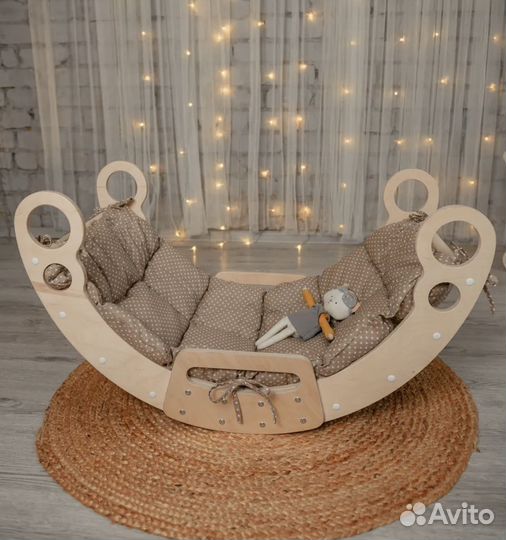 Арка пиклера с матрасом и горкой