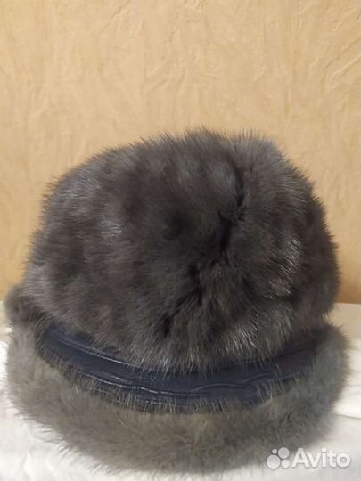 Шапка норковая женская