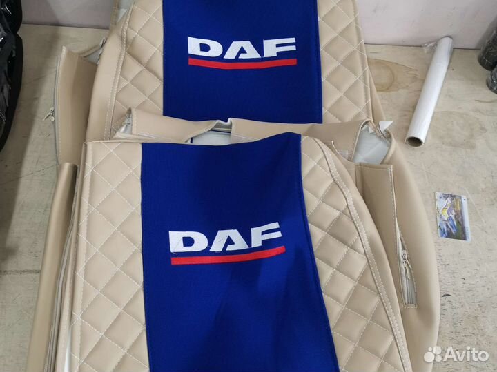 Чехлы на сиденья DAF XF105-106 2013- Экокожа