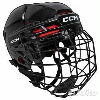 Шлем CCM Tacks 70 Combo Sr Blk M;L