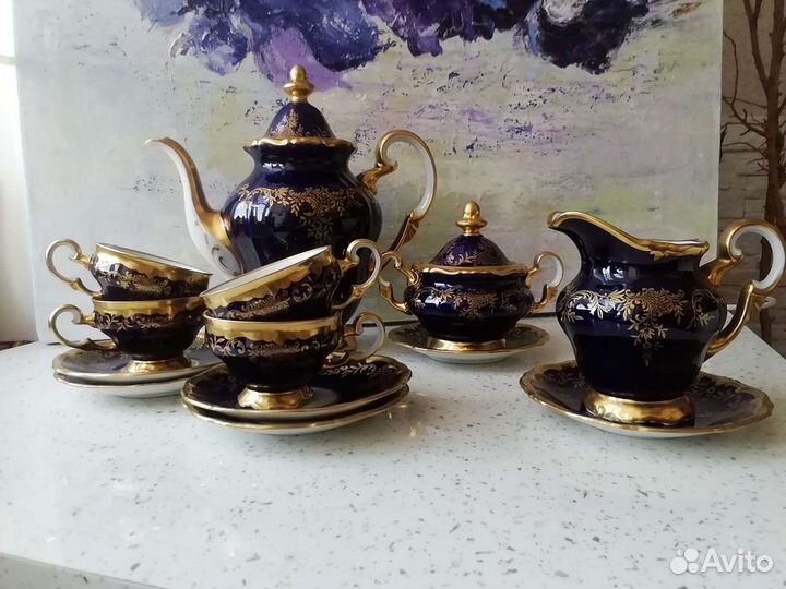 Антикварный кофейный сервиз, 1937 года, Германия