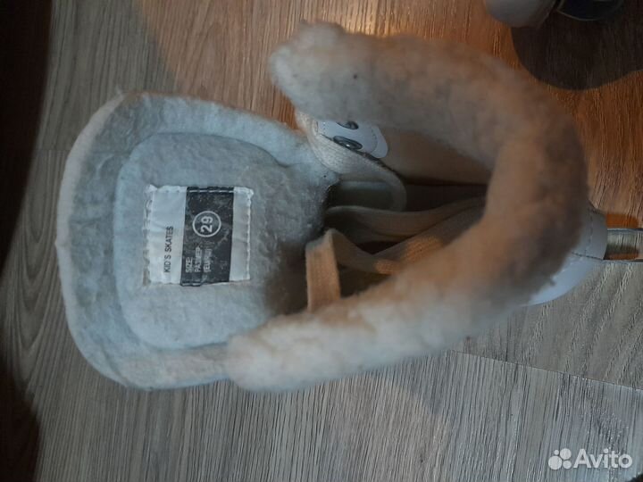 Коньки детские двухполозные 29р