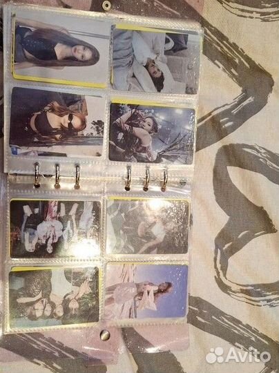 Биндер для карточек вместе с карточками