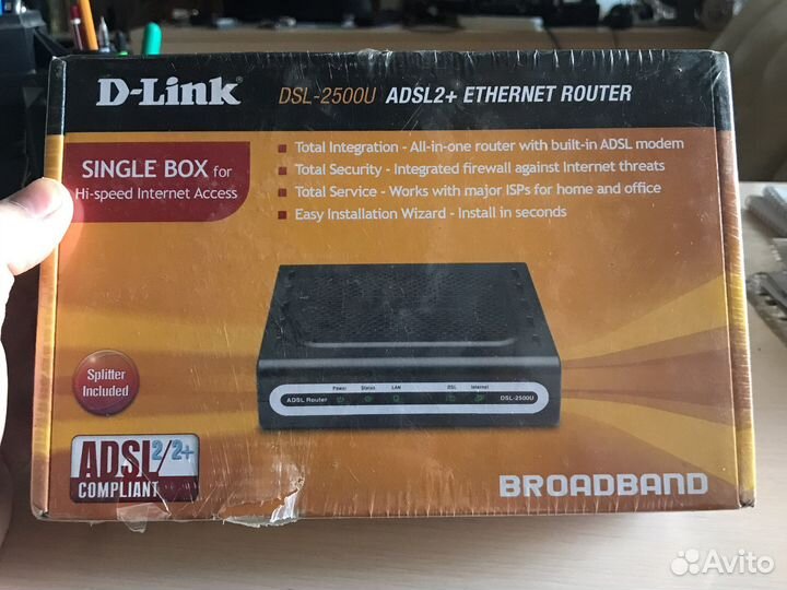 D link dsl 2500u