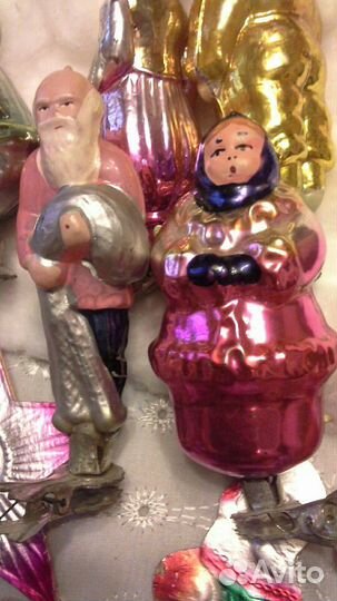 Новогодние игрушки, 50-60х годов