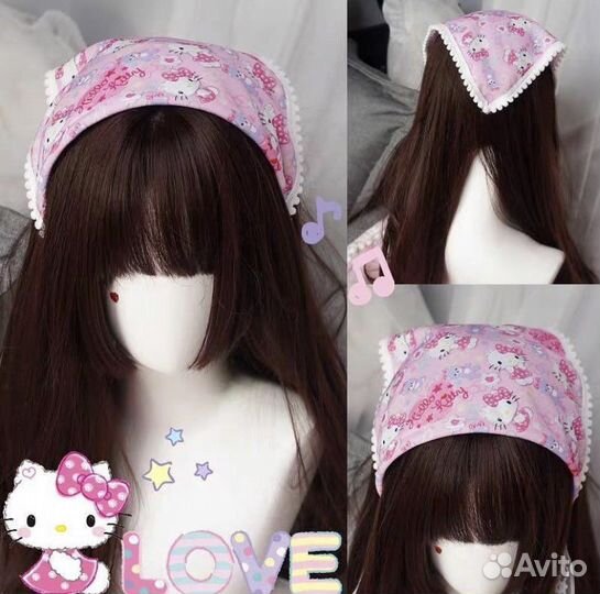 Ободок-повязка Hello Kitty