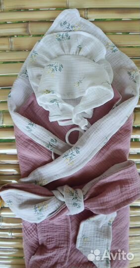 Конверт на выписку летний новый