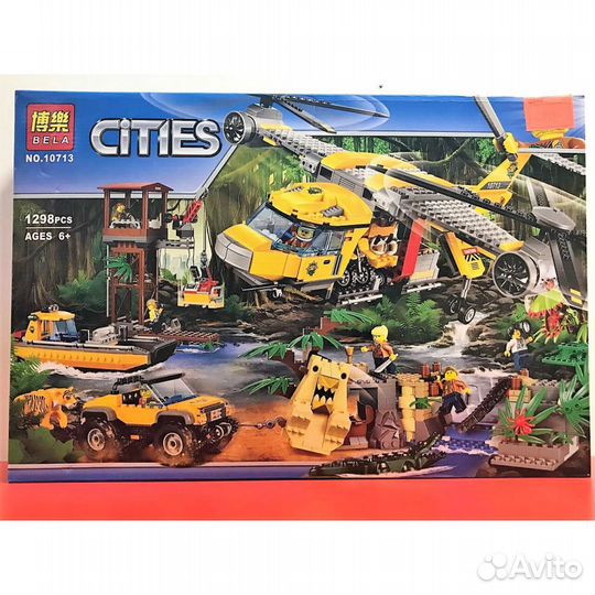 Конструктор cities: Bela 10713 (1298 дет.)