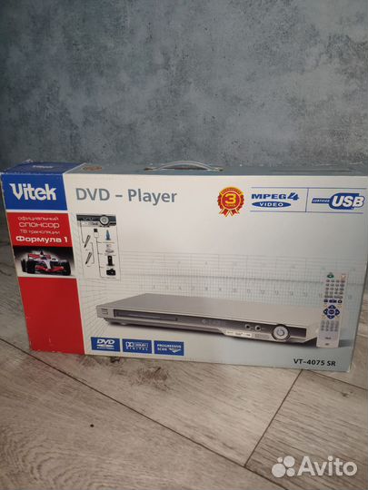 DVD плеер vitek