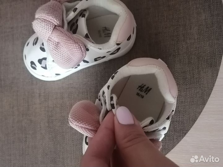 Обувь для девочки на первые шаги