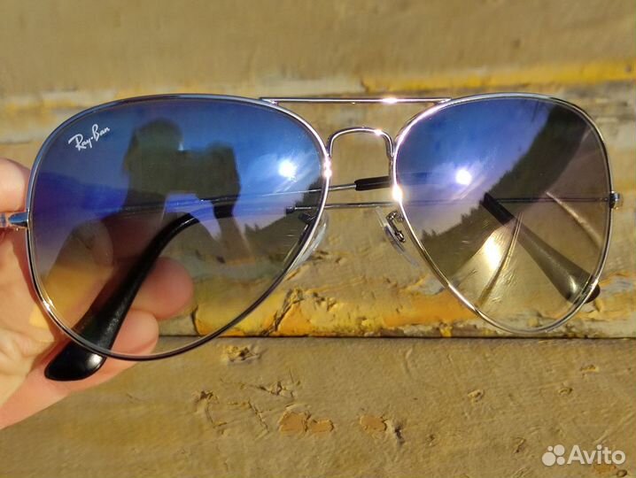 Красивые очки Ray Ban Aviator