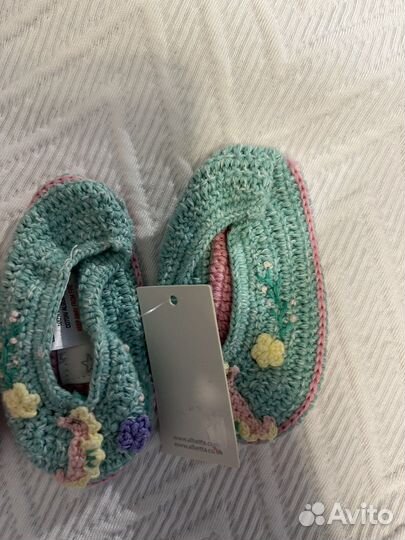 Пинетки для девочки новые 2 пары США