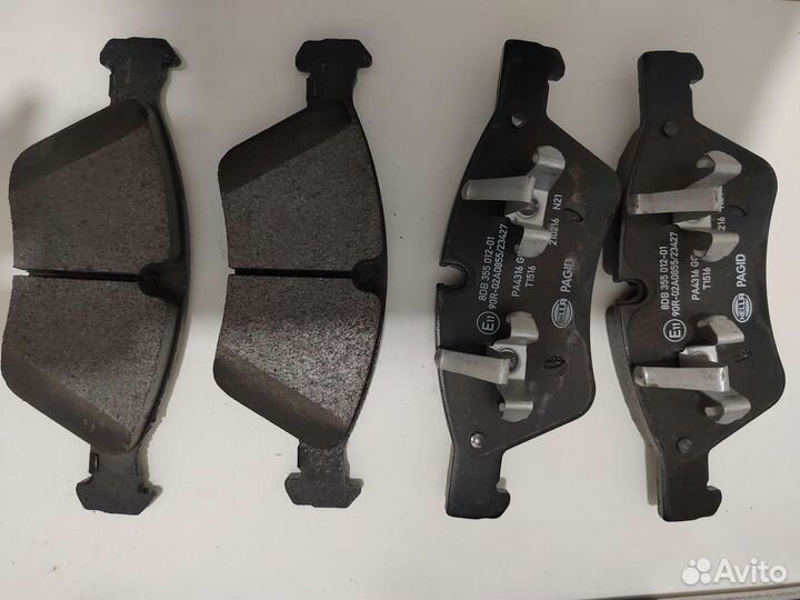 Тормозные колодки hella pagid на ML GL R 164