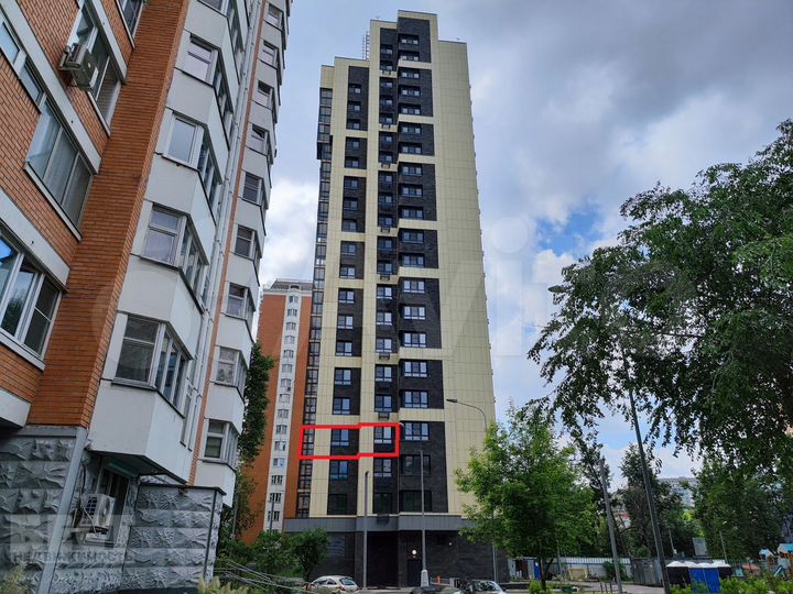 1-к. квартира, 43,5 м², 4/19 эт.