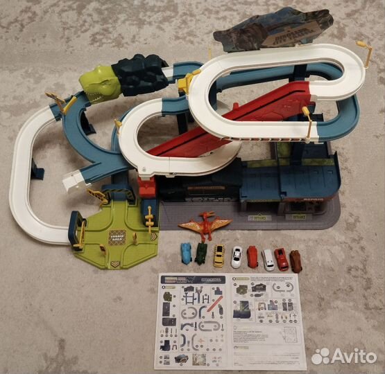 Автотрек с машинками парковка My favorite toys