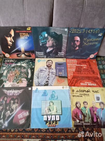 Виниловые пластинки СССР