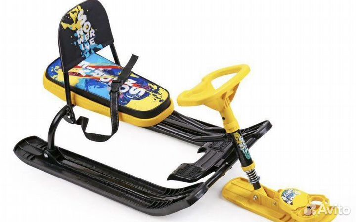 Детский снегокат nika kids новый