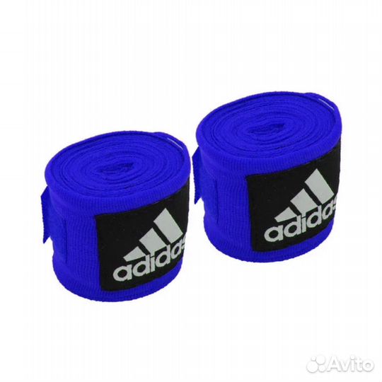 Бинты боксерские синие Adidas aiba эластичные