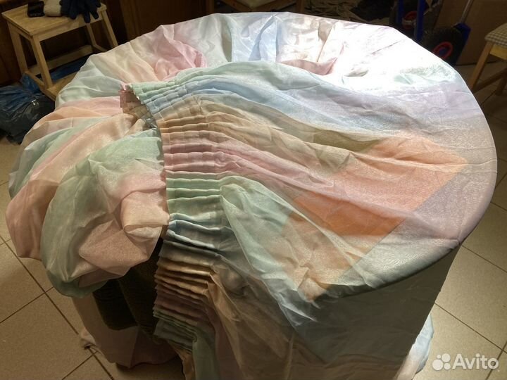 Тюлевая штора (3х2,2м)