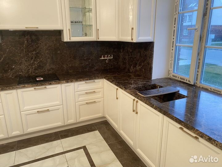 Столешница для кухни из камня