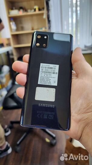 Samsung Note 10 lite крышка оригинал с разбора