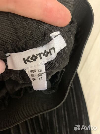 Юбка миди бархатная Koton