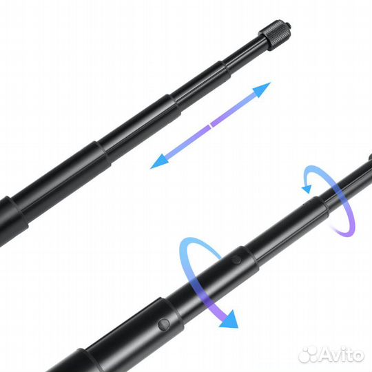 Крепление на пояс + монопод для Insta360