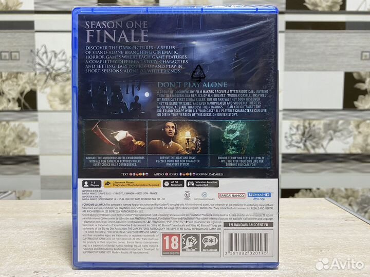 The Dark Pictures: The Devil In Me для Sony PS5