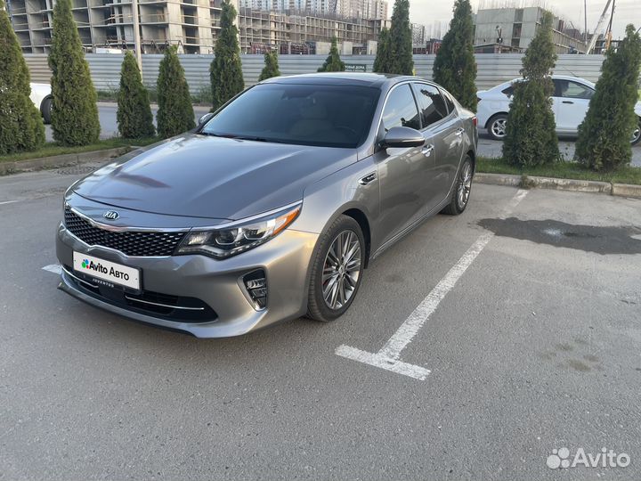 Kia Optima 2.0 AT, 2017, 100 500 км