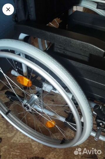 Инвалидная коляска новая. Ширина сиденья 41