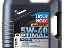 LiquiMoly Optimal Synth 5W-40 SN/CF;A3/B4(4л) Н