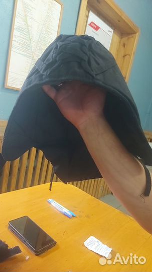 Шапка ушанка зимняя. подшлемник в подарок