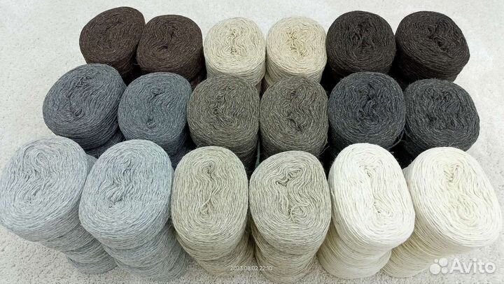 Пряжи из овечьей шерсти