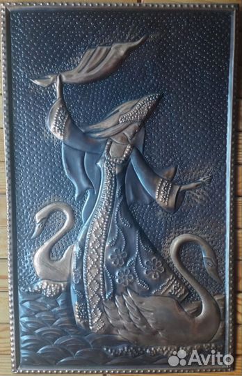 Чеканки медные панно СССР