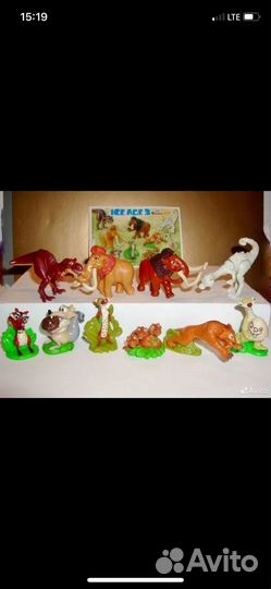 Киндер сюрприз Ледниковый период