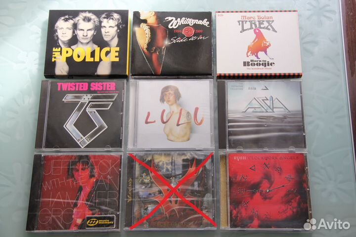 Фирменные CD Rock / Metal