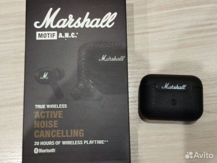 Беспроводные наушники Marshall motif A. N. C