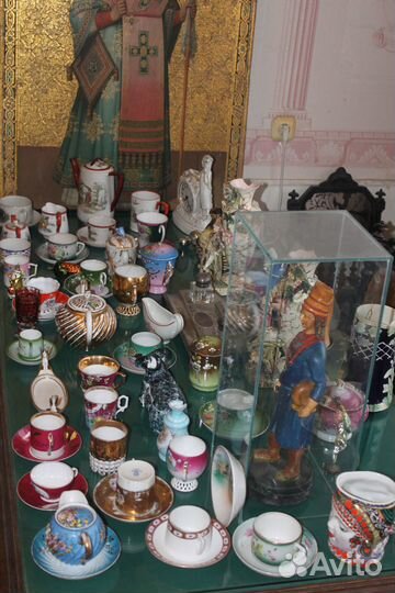 Самовары Шемарина и старая посуда